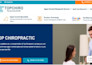 design massage therapy facial spa website chiropractor beauty salon booking site